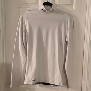 Under Armor LG White Long Sleeve Active Shirt